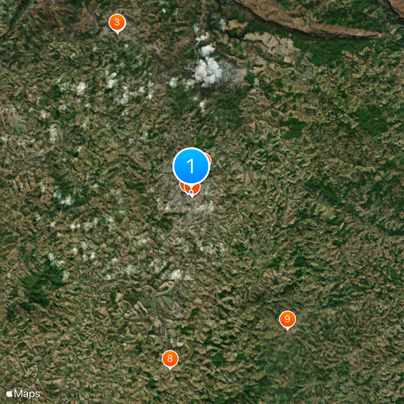 Conselheiro Lafaiete Map