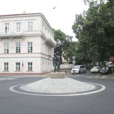 Sousoší v Teplicích v ulici U Nových lázní