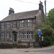 Longfield House including wall to north front with railings