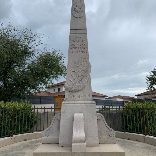 War memorial of Pizay
