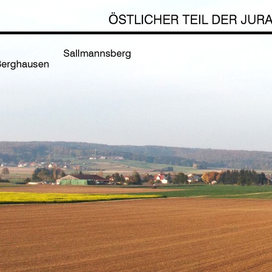 Jurawälder nördlich Höchstädt
