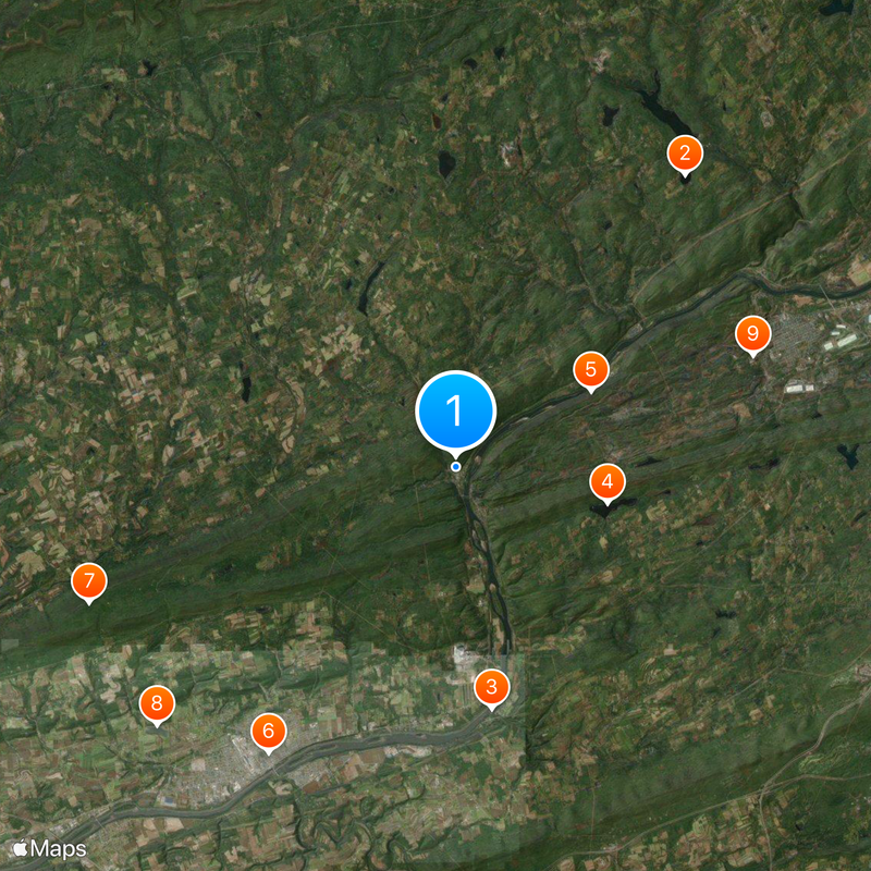 Shickshinny Map