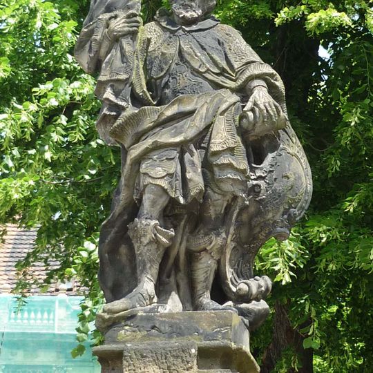 Statue of Saint Wenceslaus in Žatec