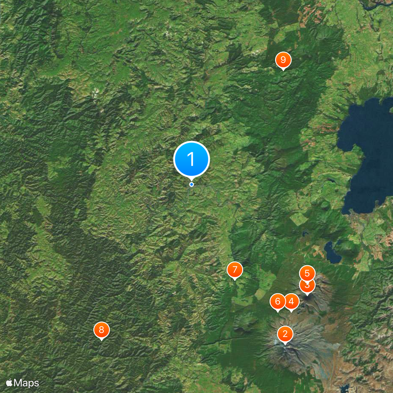 Taumarunui Map
