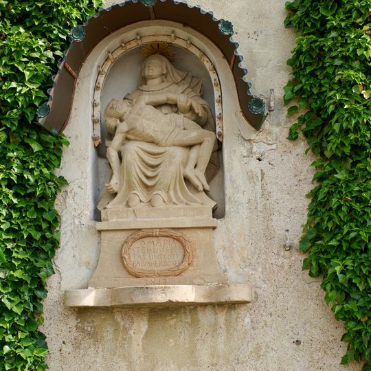 Pietà Nähe Ratstein in Gaukönigshofen