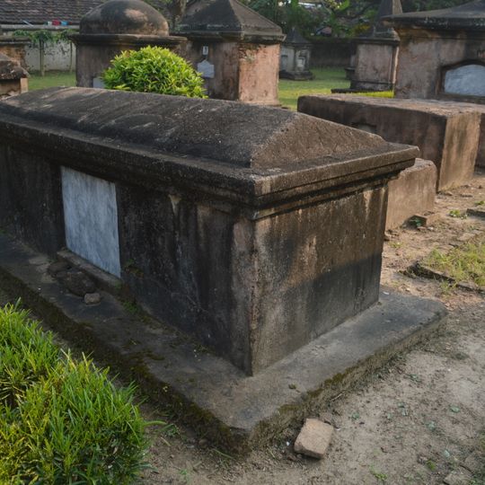 Christiana Hellyar's grave