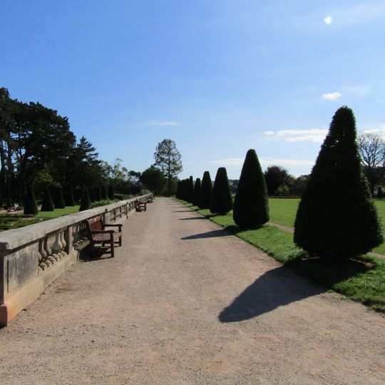Terrace Wall With 14 Urns To Terrace East And South East Of Oldway Mansion