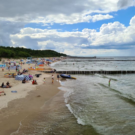 Plaża w Ustroniu Morskim