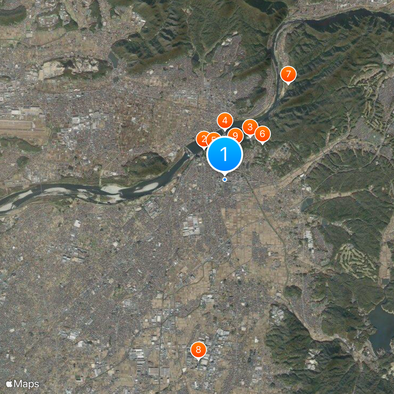 Inuyama Station Map