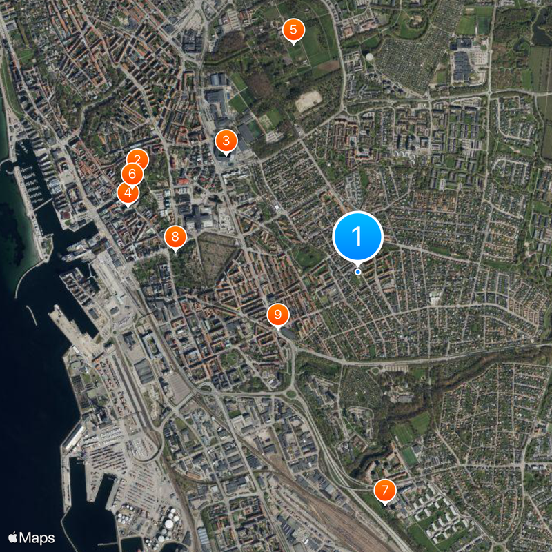 Helsingborg Map