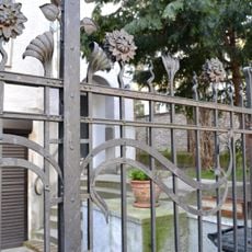 Vila so záhradou, záhrada