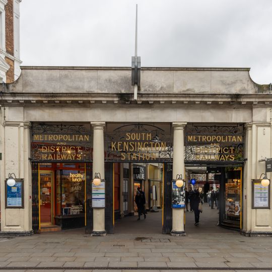 South Kensington tube station