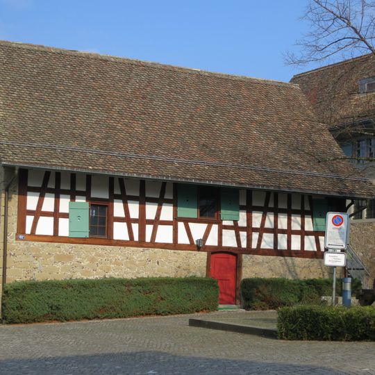 Pfistergut, ehemalige Trotte an der Strass