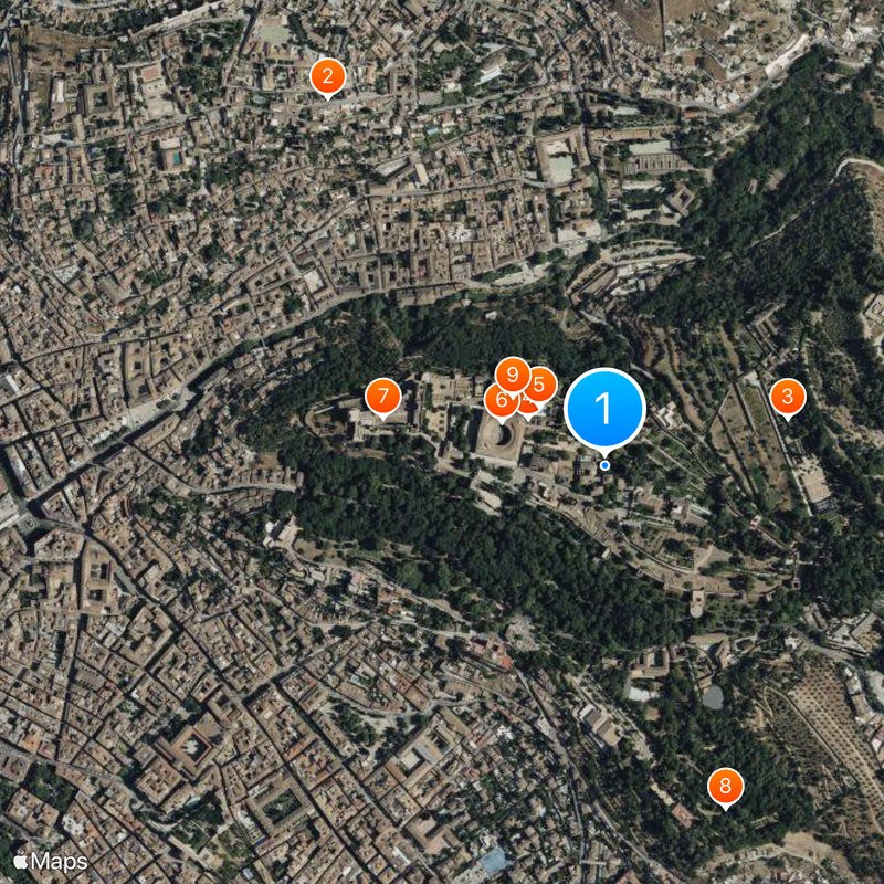 Alhambra Mapa