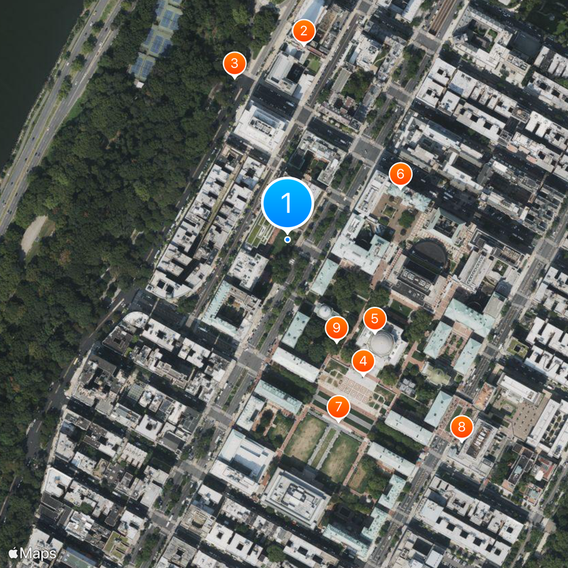Barnard College Map
