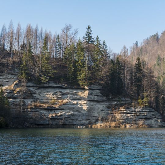 Konglomeratwand an der Steyr