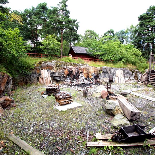 Motjärnsgruvan, Skansen