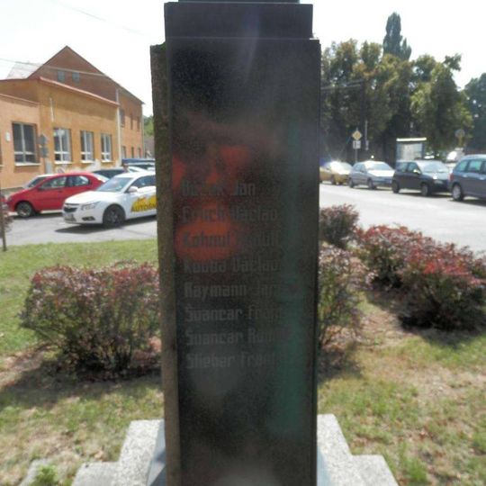 Pomník padlým Chudeřicích u Bíliny