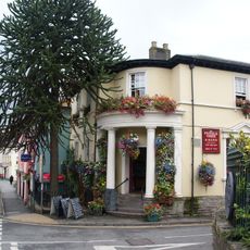 The Puzzle Tree Restaurant, including Stone Wall and Railings
