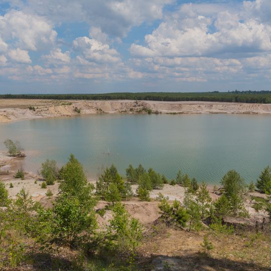 Drehnaer Weinberg und Stiebsdorfer See