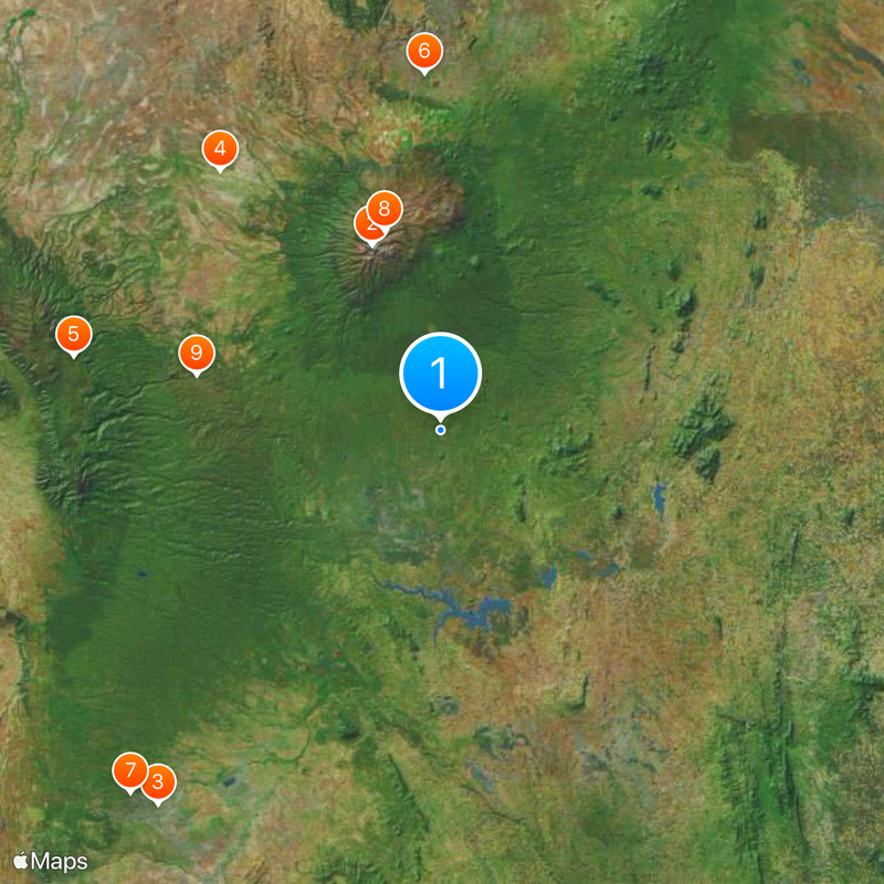 Embu County Map