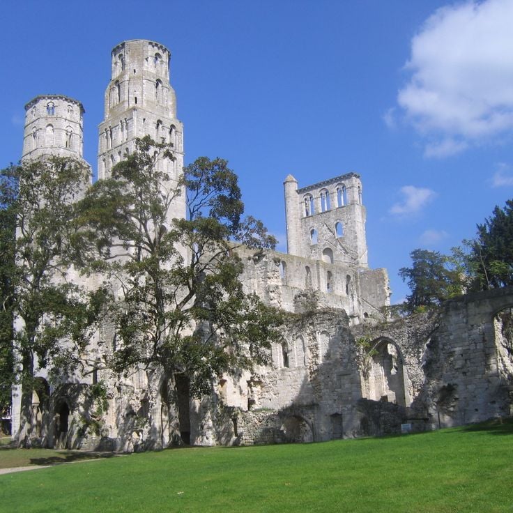 Royal Saint-Peter's abbey of Jumièges