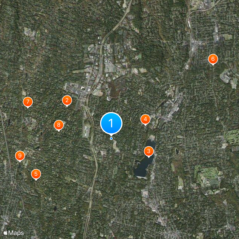 Woodcliff Lake Mappa