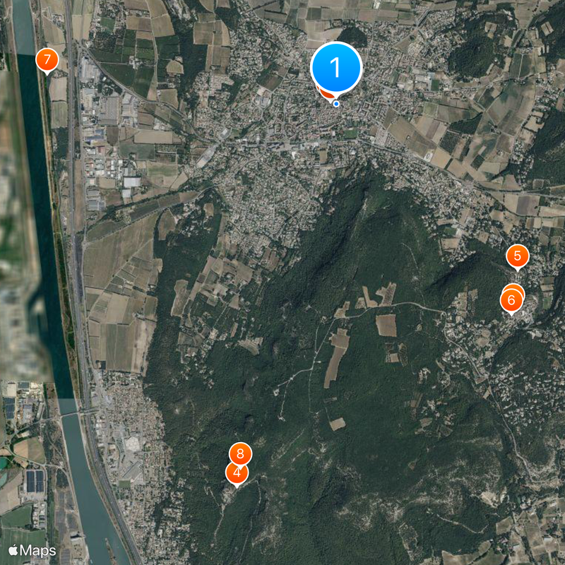 Saint-Paul-Trois-Châteaux Map