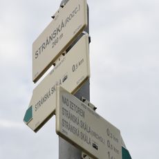 Rozcestník Stránská - rozc.