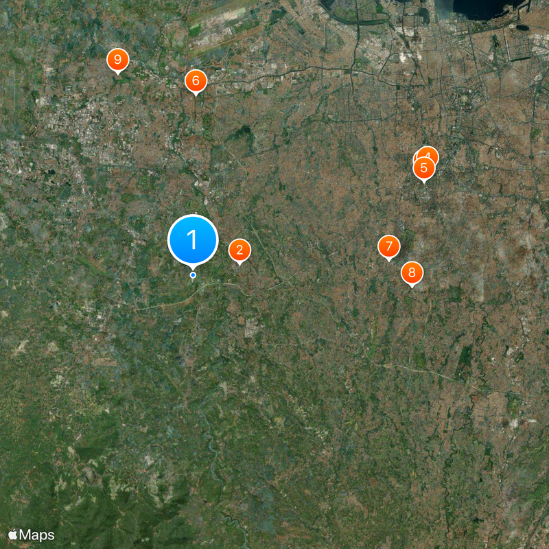 Indonesia Convention Exhibition Map