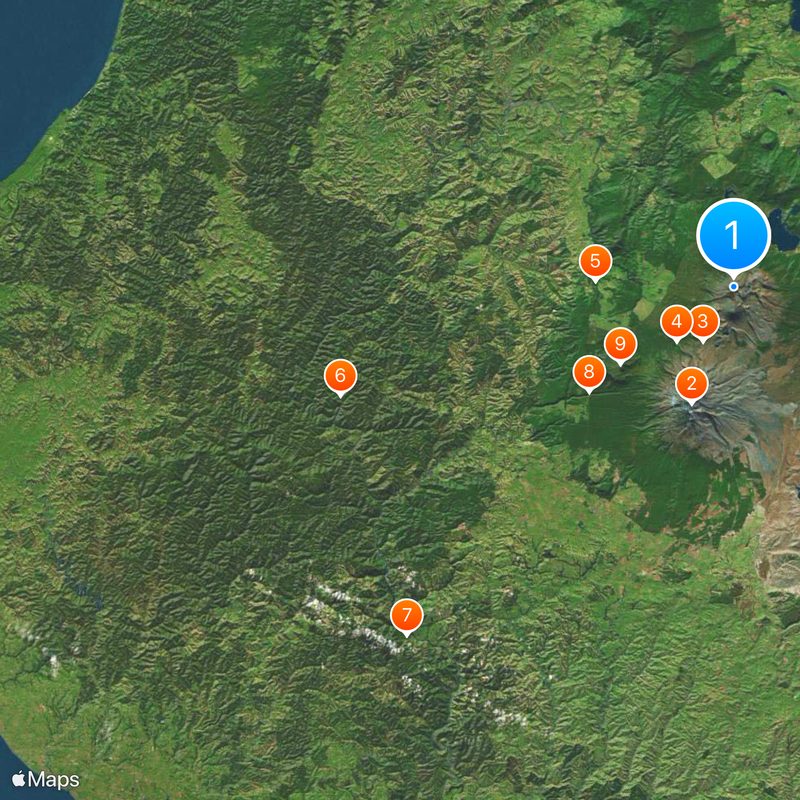 Whanganui River Map