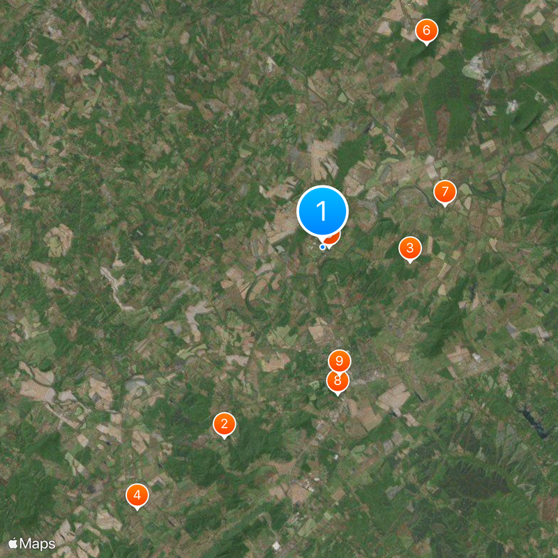 Woodberry Forest School Map