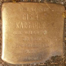 Stolperstein dedicated to Gisela Kargauer