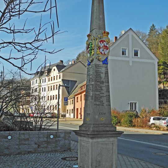 Kursächsische Postmeilensäule Glashütte