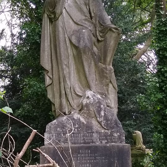 Monument To Eliza Vaughan In Highgate Cemetery
