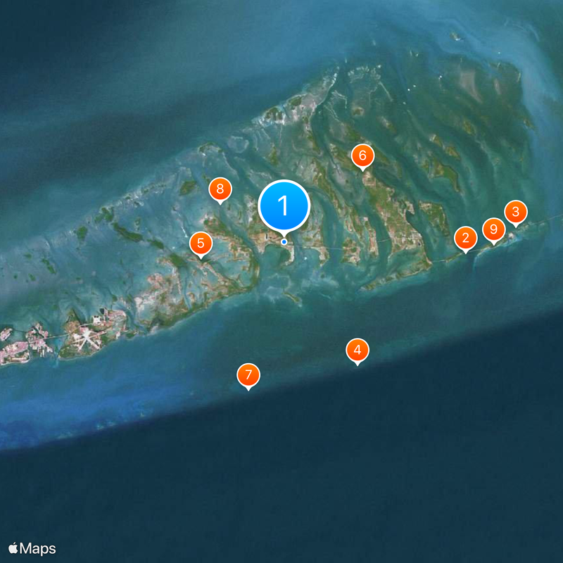 Cudjoe Key Map