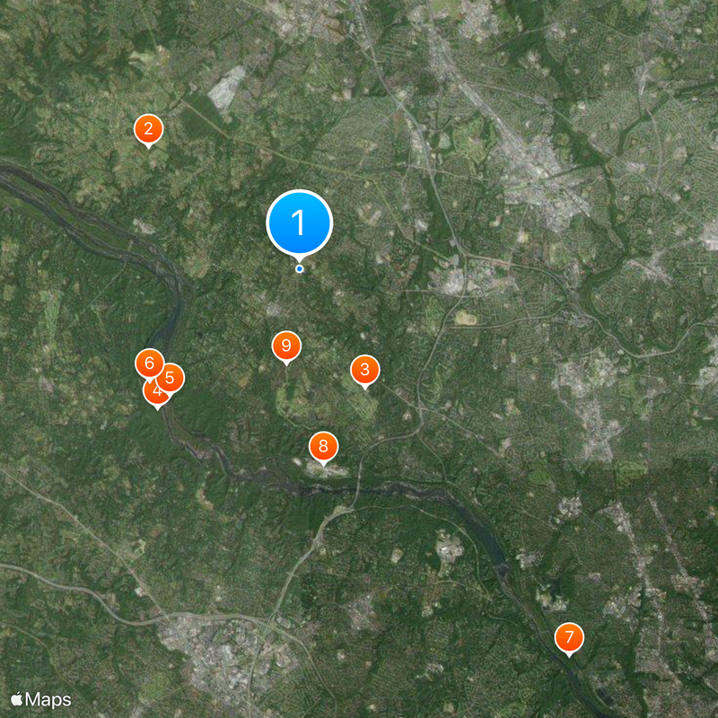 Bullis School Map