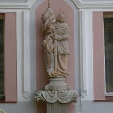 Statue of St. Wenceslaus in Vysoká
