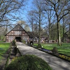 Half-timbered house in the Hermann-Löns-Park, Hannover