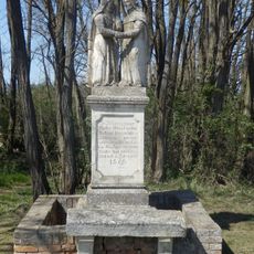 Urlaubergruppe zwischen Freischling und Kotzendorf