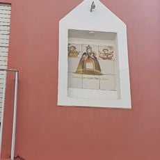 Ceramic panel of Our Lady of Grace