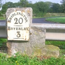 Milestone, by access road to Environment Agency