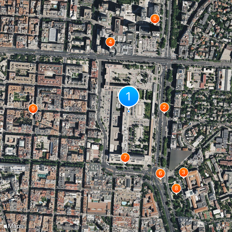 Ministry of Development Map