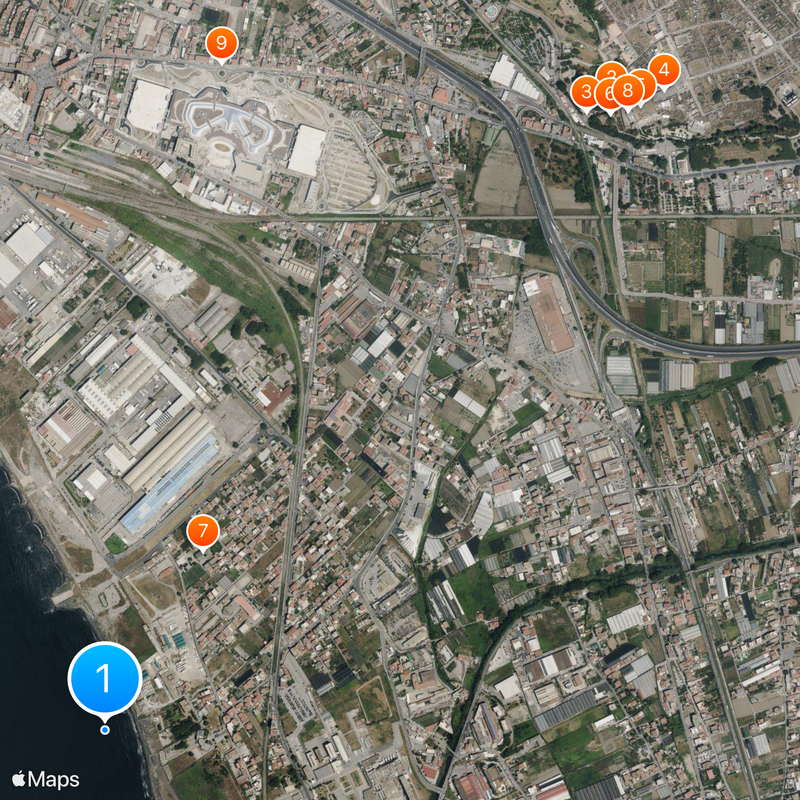 Sarno Map
