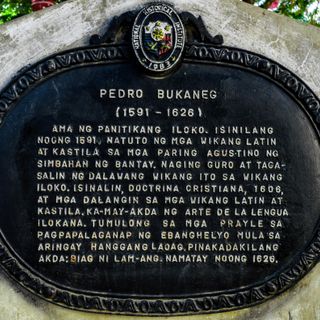 Pedro Bukaneg historical marker