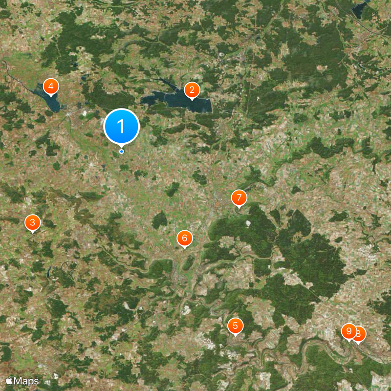 Weißenburg-Gunzenhausen Kaart