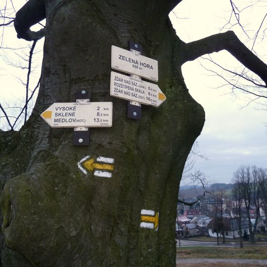 Rozcestník Zelená hora