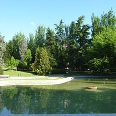 Estanque grande del parque de Berlín, Madrid