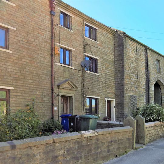 Nos 16 And 18 With Garden Wall To Front And Attached Barn To Right