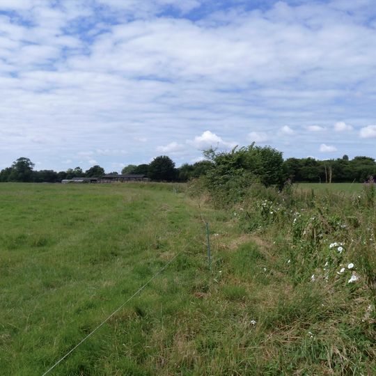 Deserted medieval village E of Manor Farm